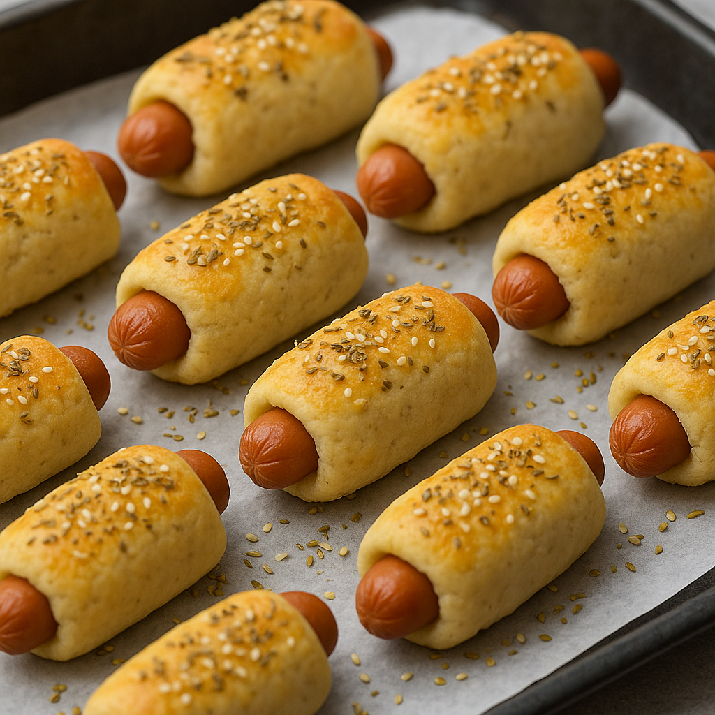 Glutenfri pølsehorn